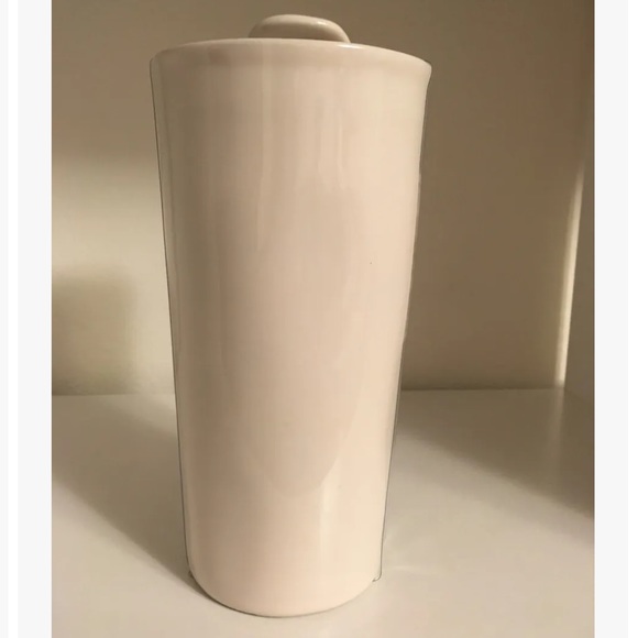 Rae Dunn STAY PAWSITIVE Coffee Tumbler Travel Mug Cup HTF Rare Dog Cat Lover - Picture 2 of 4